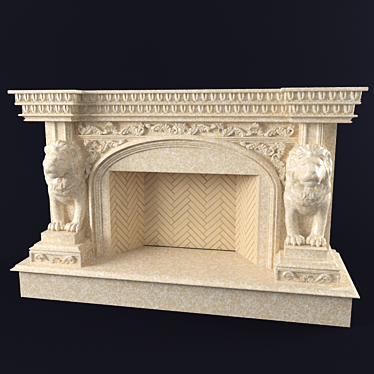 Marble fireplace Carved stone creations