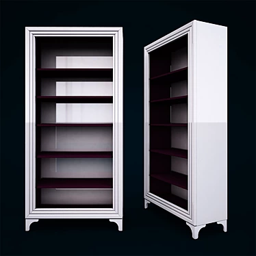 Photograph-Inspired Bookcase 3D model image 1 