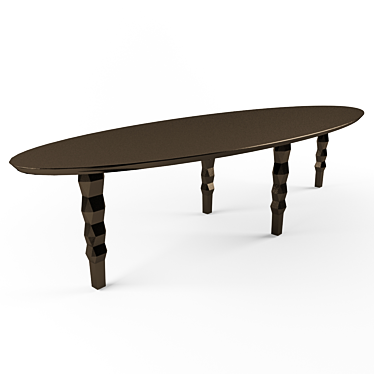 Elegant Visionnaire Table 3D model image 1 