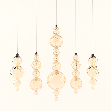 Elegant Italian Morosini San Marco Chandelier 3D model image 1 