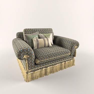 Hector Chair: Elegant & Comfortable 3D model image 1 