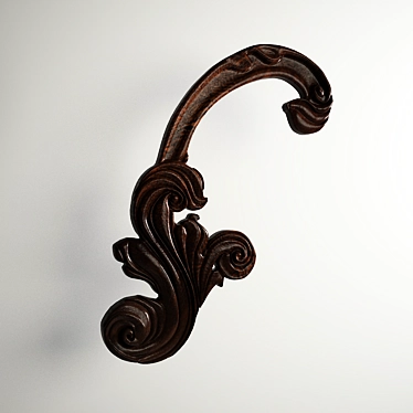  Carved Cover: Elegant Decorative Accent 3D model image 1 