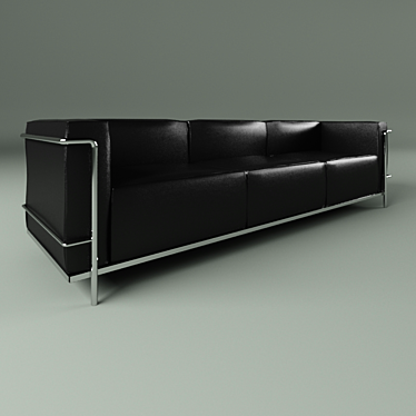 Le Corbusier LC3 Sofa 3D model image 1 