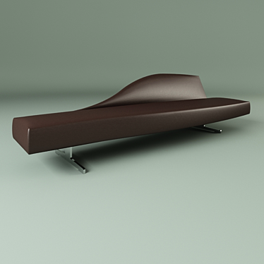 Aspen Cassina: Versatile, Stylish Sofa 3D model image 1 