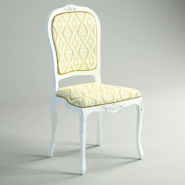 Classic Style Chair 3D model image 1 