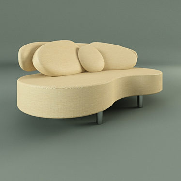 Shengen Modular Sofa 3D model image 1 