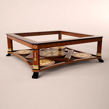 Classic Epoca Table 3D model image 1 