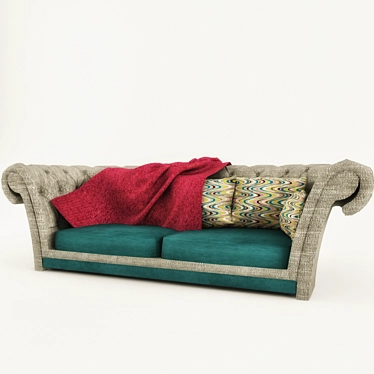 Comfort Plus Sofa 3D model image 1 