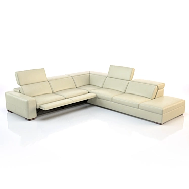 Elegant Matador Sofa by Franco Ferri 3D model image 1 