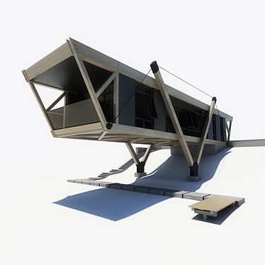 Modernist Dream Home 3D model image 1 