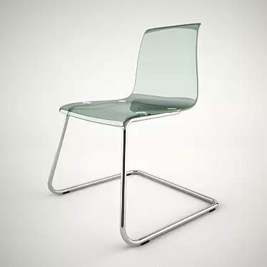 Sleek Tobias IKEA Chair 3D model image 1 