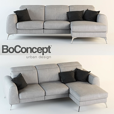 Modern Comfort: BoConcept Madison 3D model image 1 