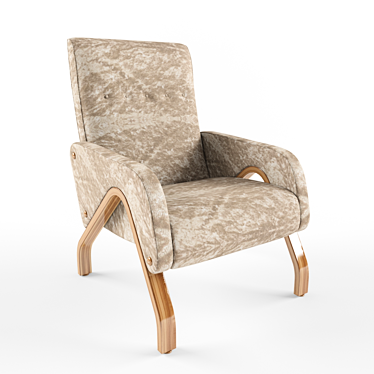 Modern Comfort Chair 3D model image 1 