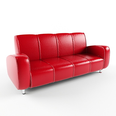 Title: Luxury Texture Sofa 3D model image 1 