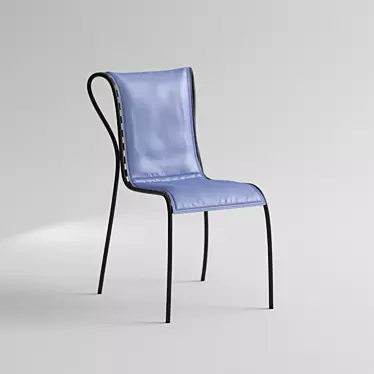 Elegant Ligne Roset Fecille Chair 3D model image 1 