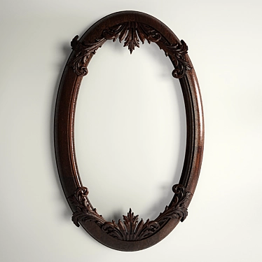 Title: Classic Carved Frame 3D model image 1 