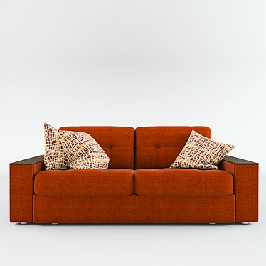 Custom Size Sofa: 2000 x 920 x 800 3D model image 1 