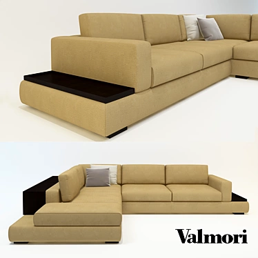 Valmori Monse Sofa 3D model image 1 