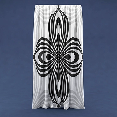 Elegant Drapes for Your Home 3D model image 1 