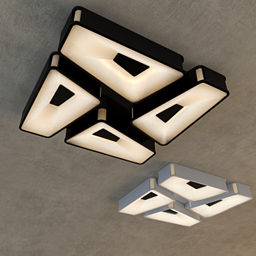 Italian Ceiling Lamp A88106 3D model image 1 