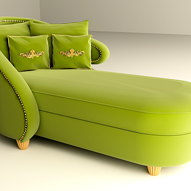 Elegant Verona Sofa 3D model image 1 