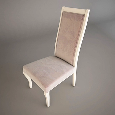 Villa-Nova Riva: Elegant Italian Chair 3D model image 1 