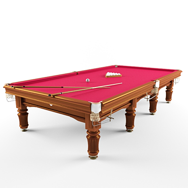 Classic Billiard Table 3D model image 1 