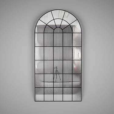 Stained Glass Mirror 3D model image 1 