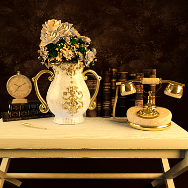 Vintage Home Decor 3D model image 1 