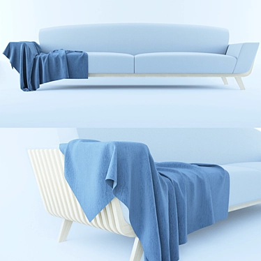 Cozy Couch Caddy 3D model image 1 