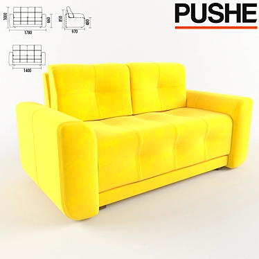 PUSHE Sofa Bed &quot;Austin&quot;