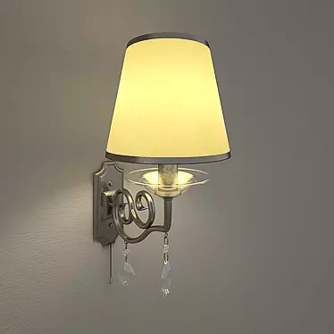 Elegant LIKA Sconce: A Perfect Lighting Solution! 3D model image 1 