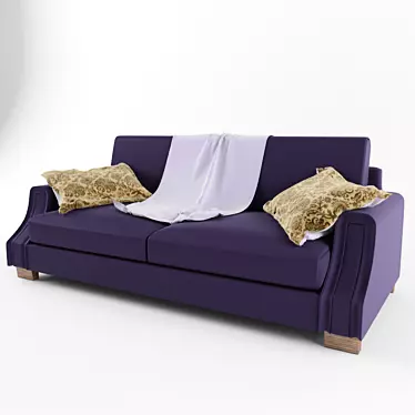 Luxury XL IFAB Borghese Sofa 3D model image 1 