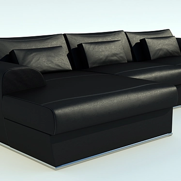 Kler Sinfonia: Luxurious Polish Sofa 3D model image 1 