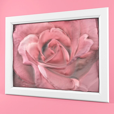 Ravishing Rose Mural 3D model image 1 