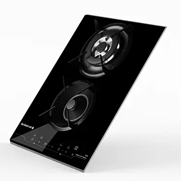 Sleek Gas Hob: De Dietrich 3D model image 1 