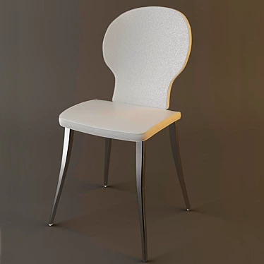 Elegant Victor Chair by Bonaldo 3D model image 1 
