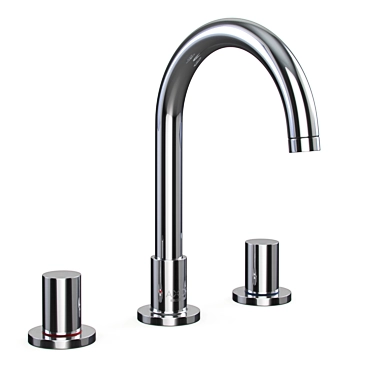 Sleek TurboSmooth-Ready Axor Faucet 3D model image 1 