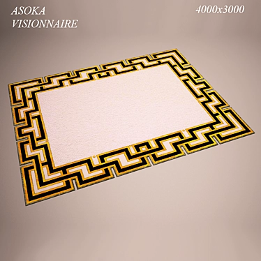 Asoka Visionnaire Carpet 3D model image 1 