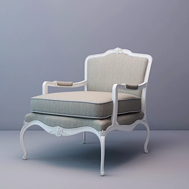 Italian Cantori Armchair 3D model image 1 