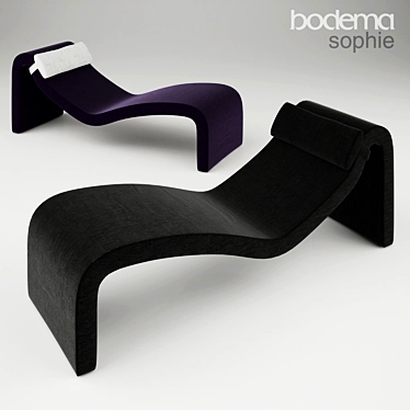 Sophie Armchair: Stylish Comfort 3D model image 1 