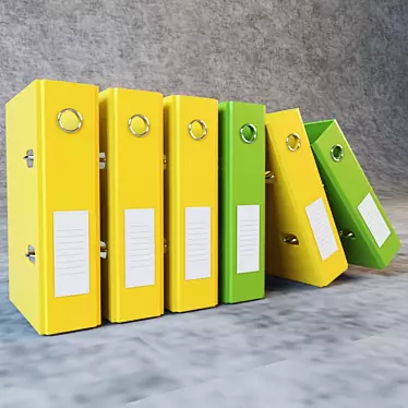 Organize with Paper Folders 3D model image 1 