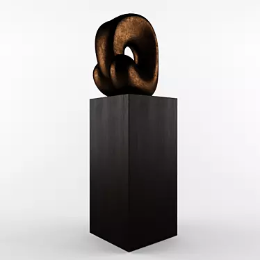 Elegant 145cm Christopher Guy Sculpture 3D model image 1 