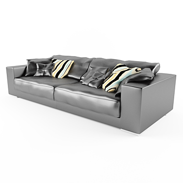 Budapest Bliss: Baxter Sofa 3D model image 1 