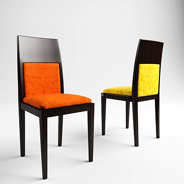Sleek Dining Chair for Restaurants 3D model image 1 