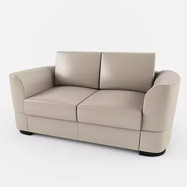 Zegna Sofa: Luxurious Comfort for Your Living Space 3D model image 1 