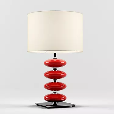 Elstead Lighting Onyx Red Table Lamp