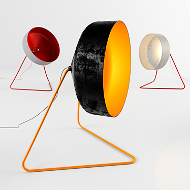 Title: Cyrcus F Lamps - Illuminating Art 3D model image 1 