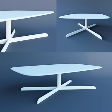 Stylish Calligaris Coffee Table 3D model image 1 