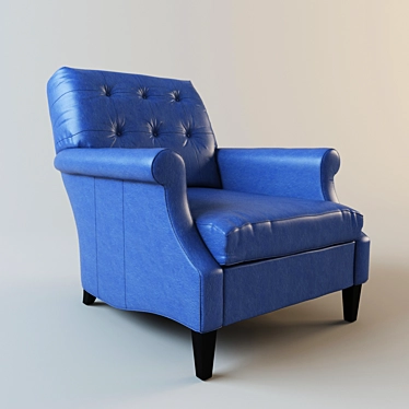 Palermo: Stylish and Comfortable Chair 3D model image 1 